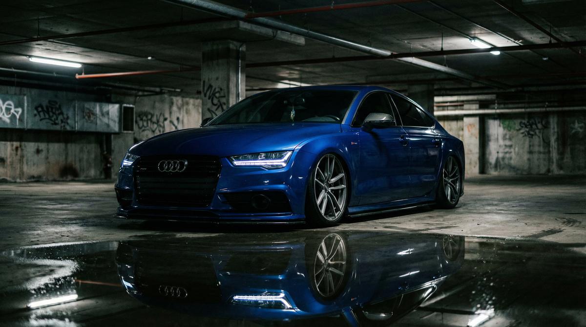 蜜芽 - 奥迪A7夜景改装视频